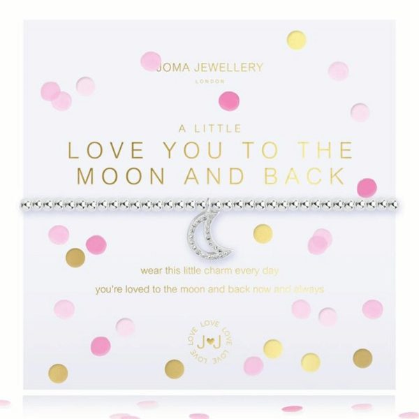 Love you to the Moon & Back Confetti Bracelet